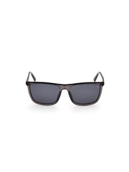 Timberland - White Acetate Full Rim Square Men Sunglass Grey (59)