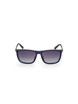 Timberland - Blue Acetate Full Rim Square Men Sunglass Grey (59)
