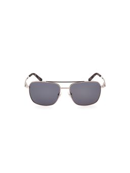 Timberland - Gunmetal Metal Full Rim Aviator Men Sunglass Grey (59)
