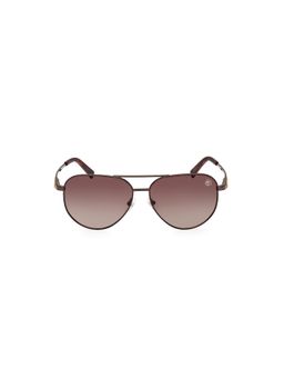 Timberland - Brown Metal Full Rim Aviator Men Sunglass Brown (60)