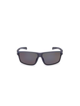 Timberland - Blue Acetate Full Rim Rectangle Men Sunglass Grey (63)