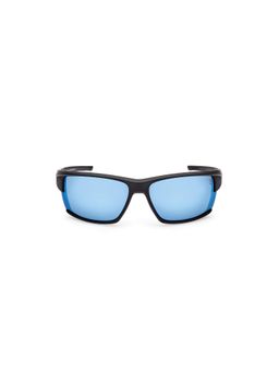 Timberland - Black Acetate Full Rim Rectangle Men Sunglass Grey (68)