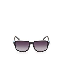 Timberland - Black Acetate Full Rim Square Men Sunglass Grey (56)