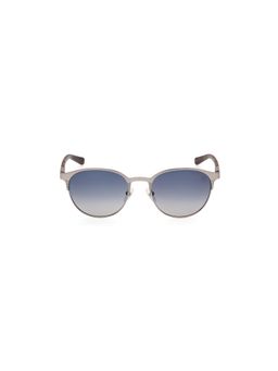 Timberland - Gunmetal Metal Full Rim Round Men Sunglass Grey (53)