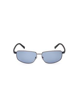 Timberland - Gunmetal Metal Full Rim Rectangle Men Sunglass Grey (65)