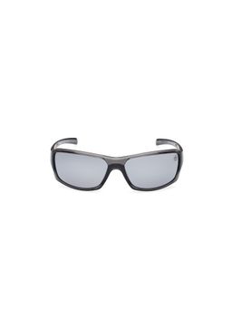 Timberland - Gunmetal Acetate Full Rim Rectangle Men Sunglass Grey (63)