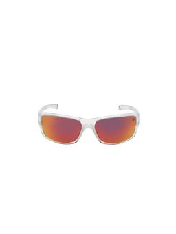 Timberland - White Acetate Full Rim Rectangle Men Sunglass Grey (63)