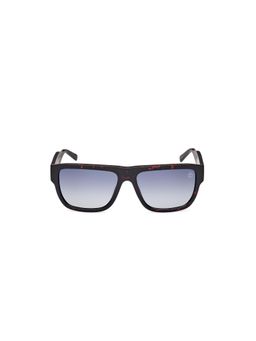 Timberland - Brown Acetate Full Rim Rectangle Men Sunglass Grey (58)