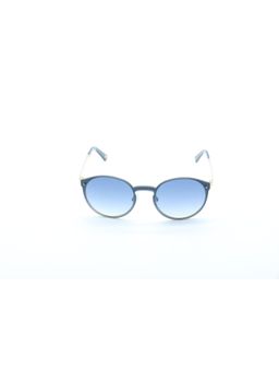 Web Eyewear - Blue Metal Full Rim Oval Women Sunglass (52)