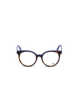 Web Eyewear - Brown Acetate Full Rim Round Women Frames (49)