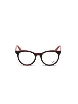Web Eyewear - Brown Acetate Full Rim Round Unisex Frames (49)