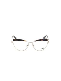 Web Eyewear - Silver Metal Full Rim Butterfly Women Frames (56)