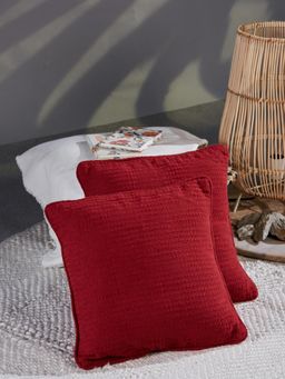 Fabindia - Trushita Cotton Woven Cushion Cover