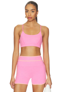 BEACH RIOT - Soft Knit Women's High-Waist Stretch Training Shorts Pink