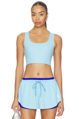 Free People - x FP Movement Win Win Women's Racerback Pull-On Sports Bra Blue