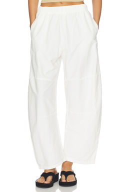 Free People - FP Movement Game Day Women's Pull-On 4-Pocket Trackpants White