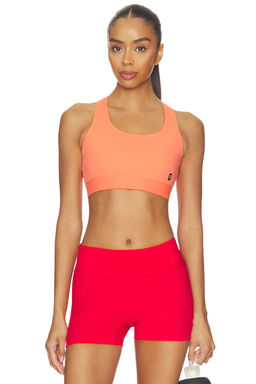 On - Core Women's Racerback Stretch Sports Bra Coral