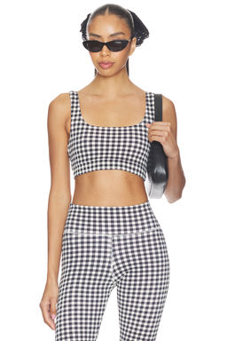 STRUT-THIS - Jolie Women's Wirefree Unpadded Scoop Neck Sports Bra White