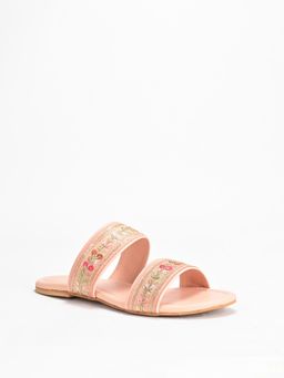 SCENTRA - Nora Pink Kolhapuri Flats