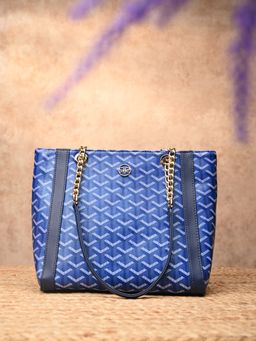 ROCIA - Blue Women Printed Tote Bag