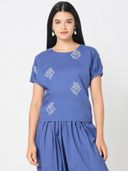 Blue color option, Currently selected