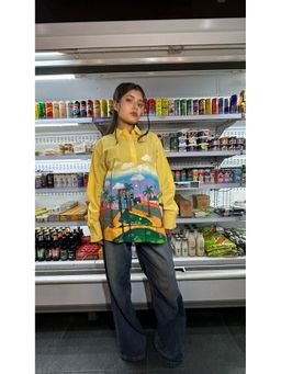 WE'AVE BY SHUBHKARI - Yellow Spring Valley Shirt