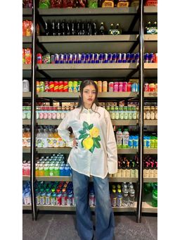 WE'AVE BY SHUBHKARI - Off White Nimboo Shirt