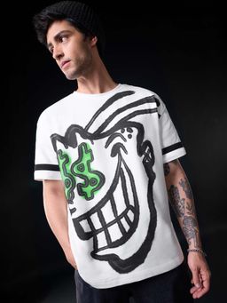 The Souled Store - Cartoon Network Dollar Eddy Men Oversized T-Shirt