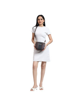 Legal Bribe - Brown Knitted Handle Sling Bag