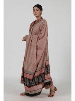 Tjori - Ajrkah Printed Cotton Dupatta