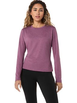 ASICS - Purple Solid Polyester Slim T-Shirt