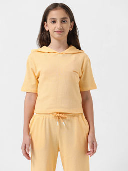 VERO MODA - Girl Self Desing Orange Top