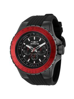 Invicta - Aviator Quartz Black Dial Analog Watch for Men (39303) (M)