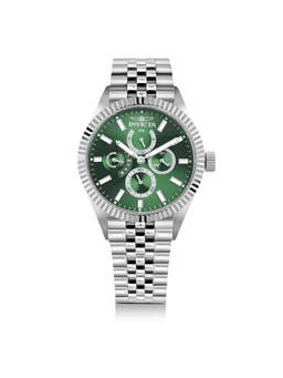 Invicta - Specialty Quartz Green Dial Analog Watch for Men (49535) (M)