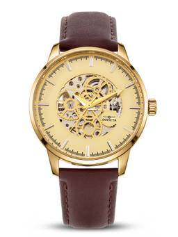 Invicta - Object D Art Mechanical Gold Dial Analog Watch For Men (70027) (M)