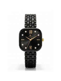 Carlton London - Chelsea Women Black Analog Watch (Clsscblk) (M)