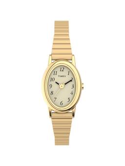 Timex - Oval White Dial Analog Women Watch (T21872Uj) (M)