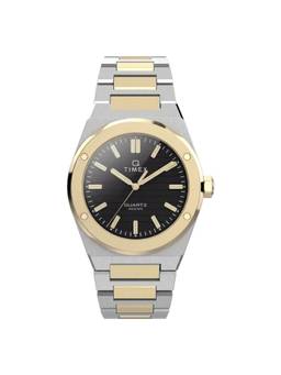Timex - Q Round Black Dial Analog Men Watch (Tw2Y81500Uj) (M)