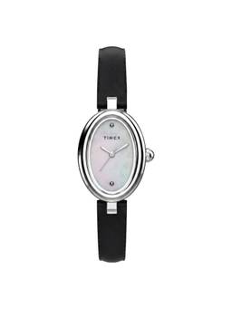 Timex - Cavatina Oval White Dial Analog Women Watch (Tw2Y86400Uj) (M)