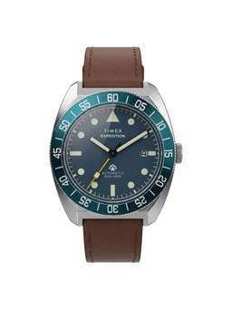 Timex - Expedition Tonneau Blue Dial Analog Men Watch (Tw2Y87500Uj) (M)