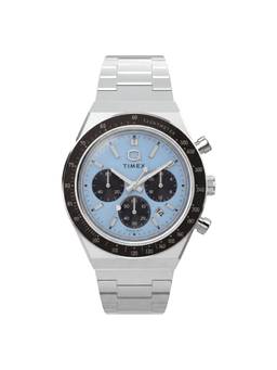 Timex - Q Round Blue Dial Analog Men Watch (Tw2Y88600Uj) (M)