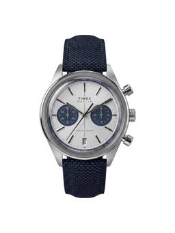 Timex - Marlin Round White Dial Chronography Men Watch (Tw2Y89900Uj) (M)