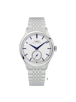 Timex - Waterbury Round White Dial Analog Men Watch (Tw2Y91800Ik) (M)