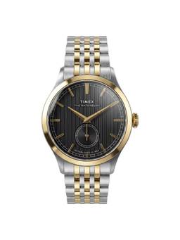 Timex - Waterbury Round Black Dial Analog Men Watch (Tw2Y91900Uj) (M)