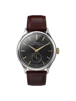 Timex - Waterbury Round Black Dial Analog Men Watch (Tw2Y92100Uj) (M)