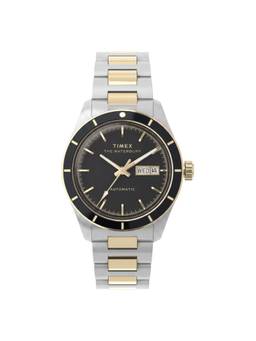 Timex - Waterbury Round Black Dial Mechanical Automatic Men Watch (Tw2Y94200Uj) (M)