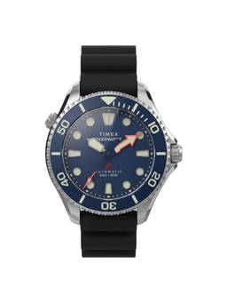 Timex - Deepwater Round Blue Dial Analog Men Watch (Tw3A01700Uj) (M)