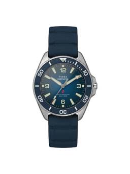 Timex - Deepwater Round Blue Dial Analog Men Watch (Tw3A01900Uj) (M)
