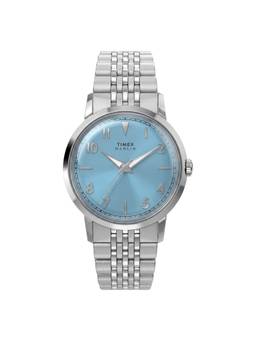 Timex - Marlin Round Blue Dial Analog Unisex Watch (Tw6A03800Uj) (M)