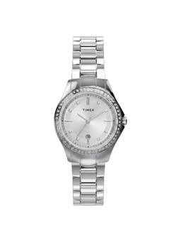 Timex - Round White Dial Analog Women Watch (Tw6A04500Uj) (M)